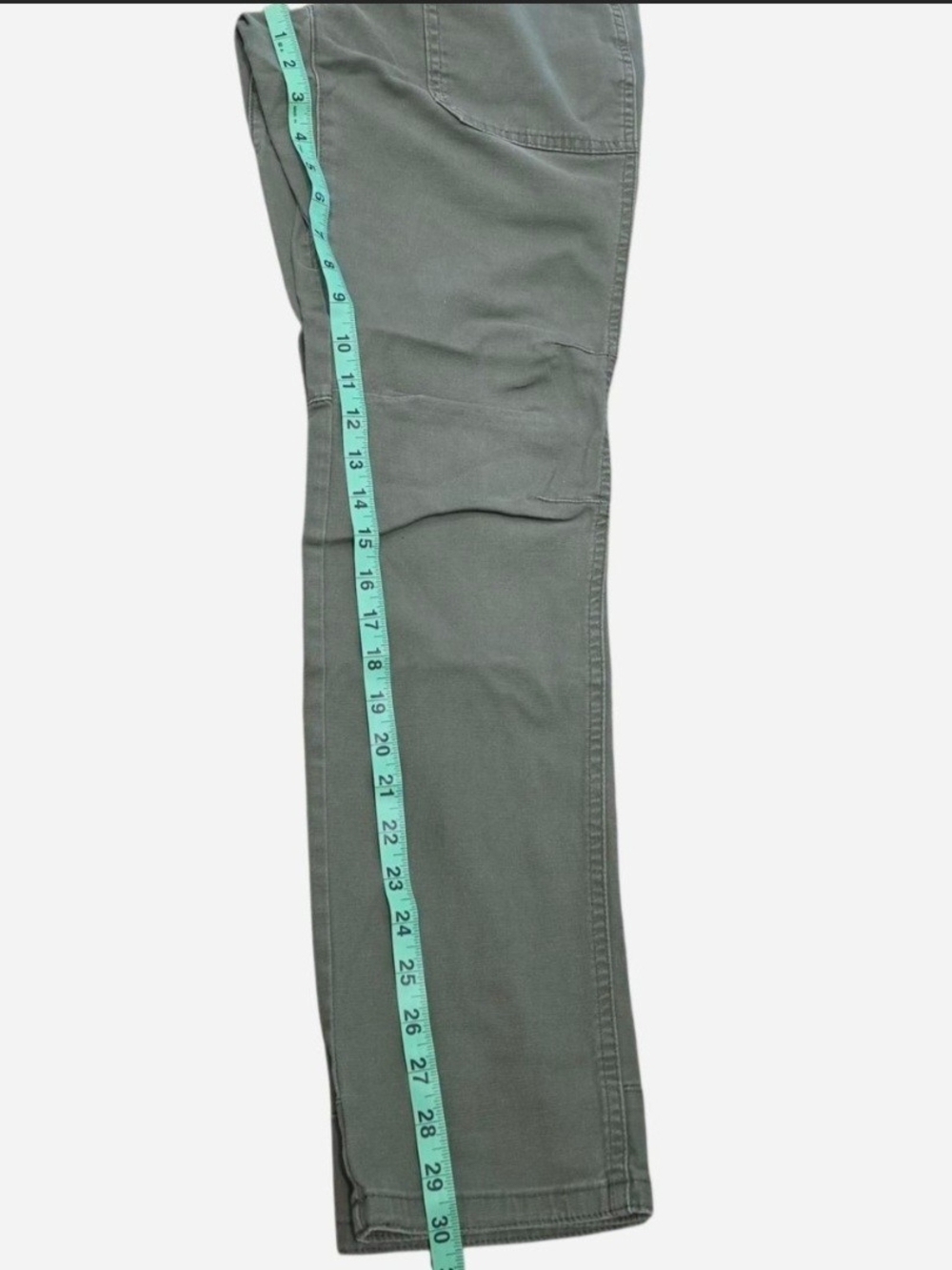 Wrangler ATG Women's Cargo Boot Outdoor Pants | Size 6 Average - Earthy Green - Picture 6 of 10